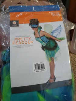 Halloween Costumes- Peacock - Size L