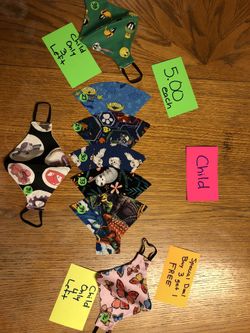 Child and Adult Face Masks