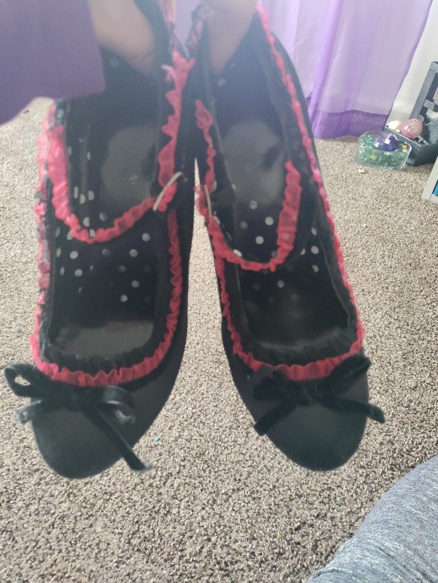 Cute Red High Heels