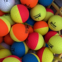50 Srixon De Colored Golf Balls 
