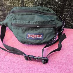 Jansport Waist Pack Fanny Pack Unisex Adjustable Carrying Backpack 2 Pocket