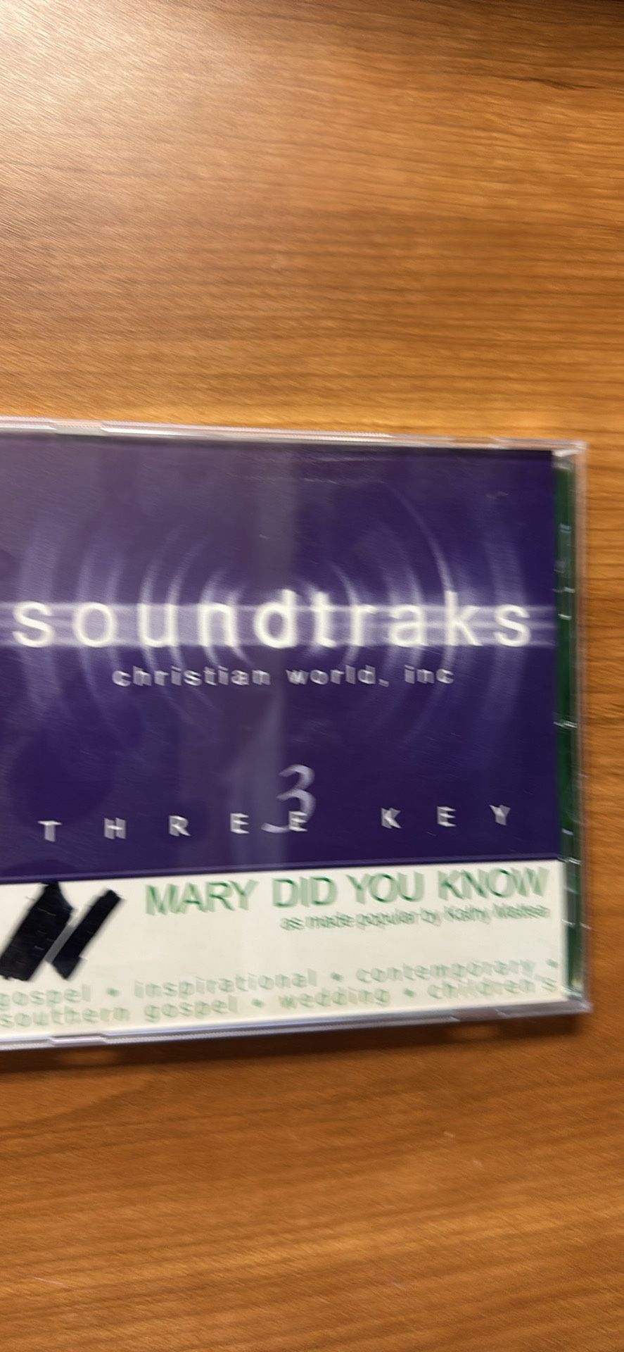 Kathy Mattea Mary Did You Know CD Soundtracks 3 Keys