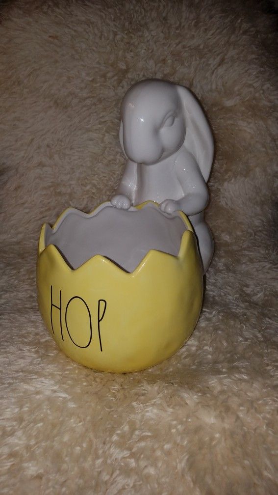 Rae Dunn HOP Easter Bunny