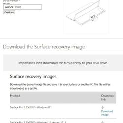Microsoft Surface Pro 3 Intel Core i7-4650U 8 GB RAM 256 GB SSD Windows 10
