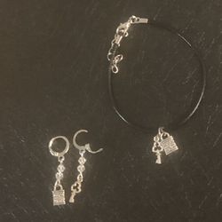 Bracelet and Earrings