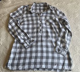 CROFT & BARROW PLAID SHIRT MEDIUM (A)