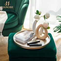 18" Champagne Gold Serving Tray