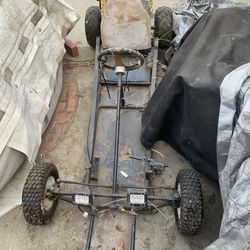 Lawn go-kart