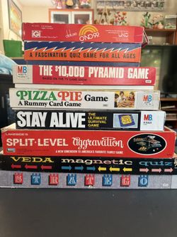 Vintage board Games 