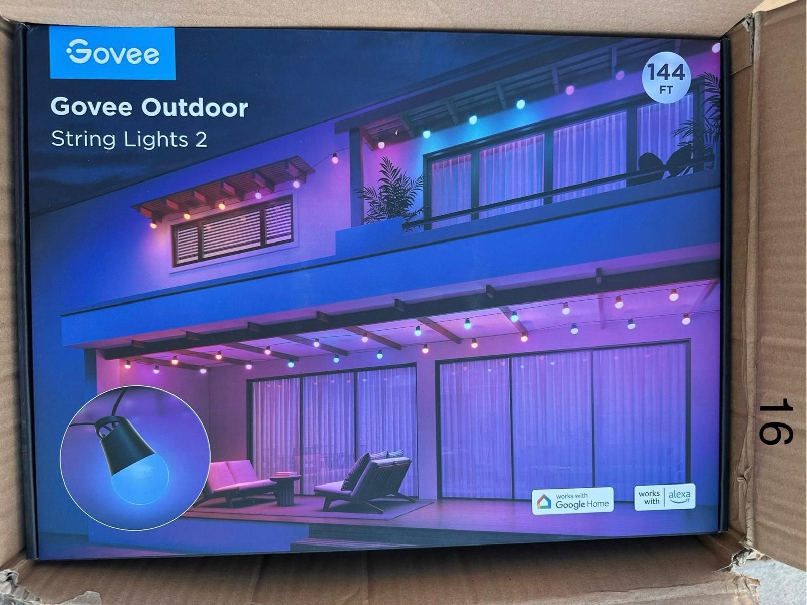 New smarth lights, mange from phone.