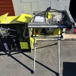 Table Saw Ryoby 10 In 