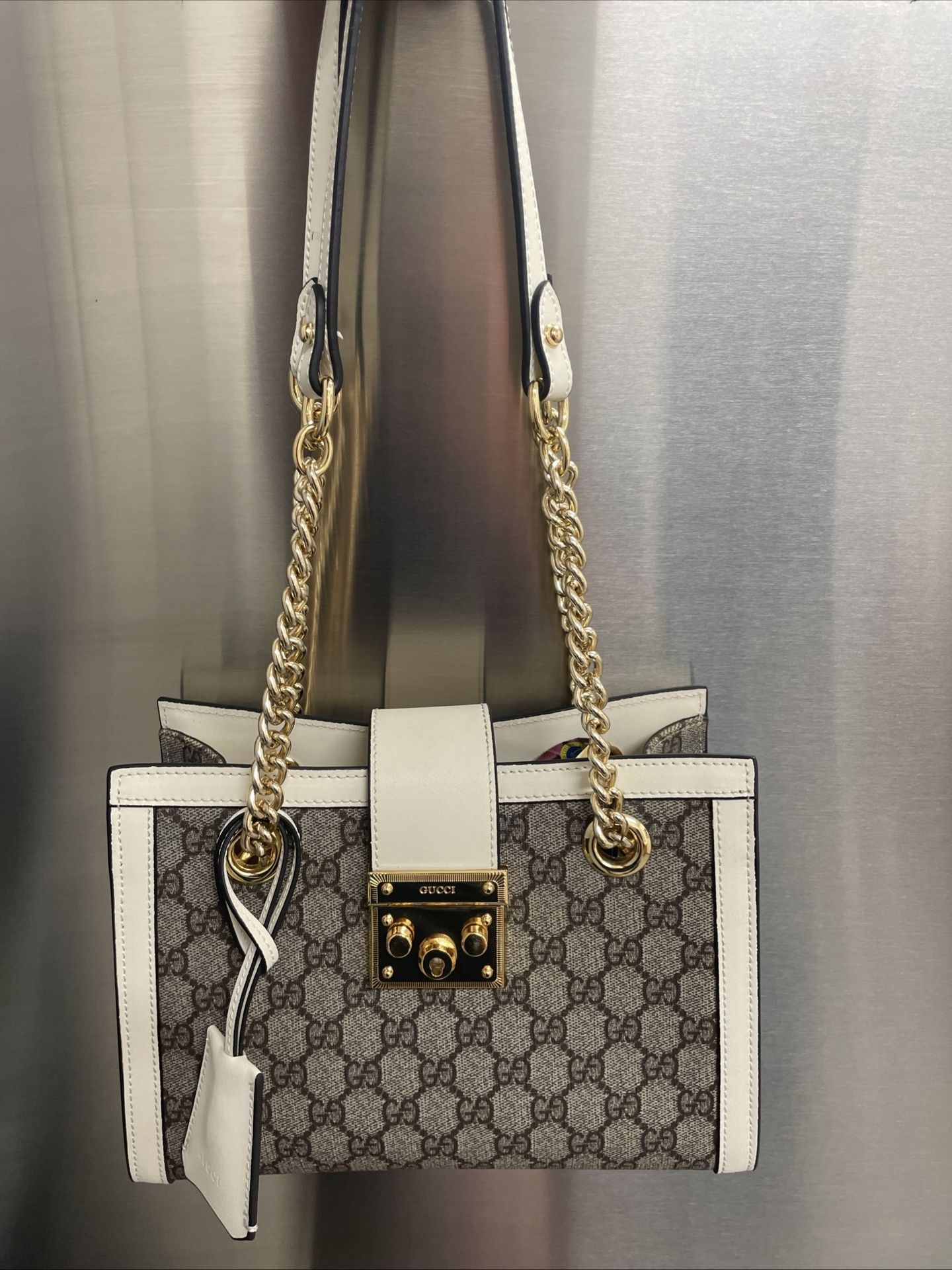 Gucci Padlock Gg Monogram Medium Tote