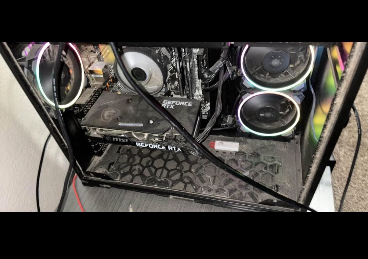 Gaming pc AMD Ryzen 3600 core 16 gb memory NVIDIA GeForce RTX