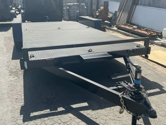 2026 Sky Trailers Car / Racing Trailer 8.5X18 Metal Deck