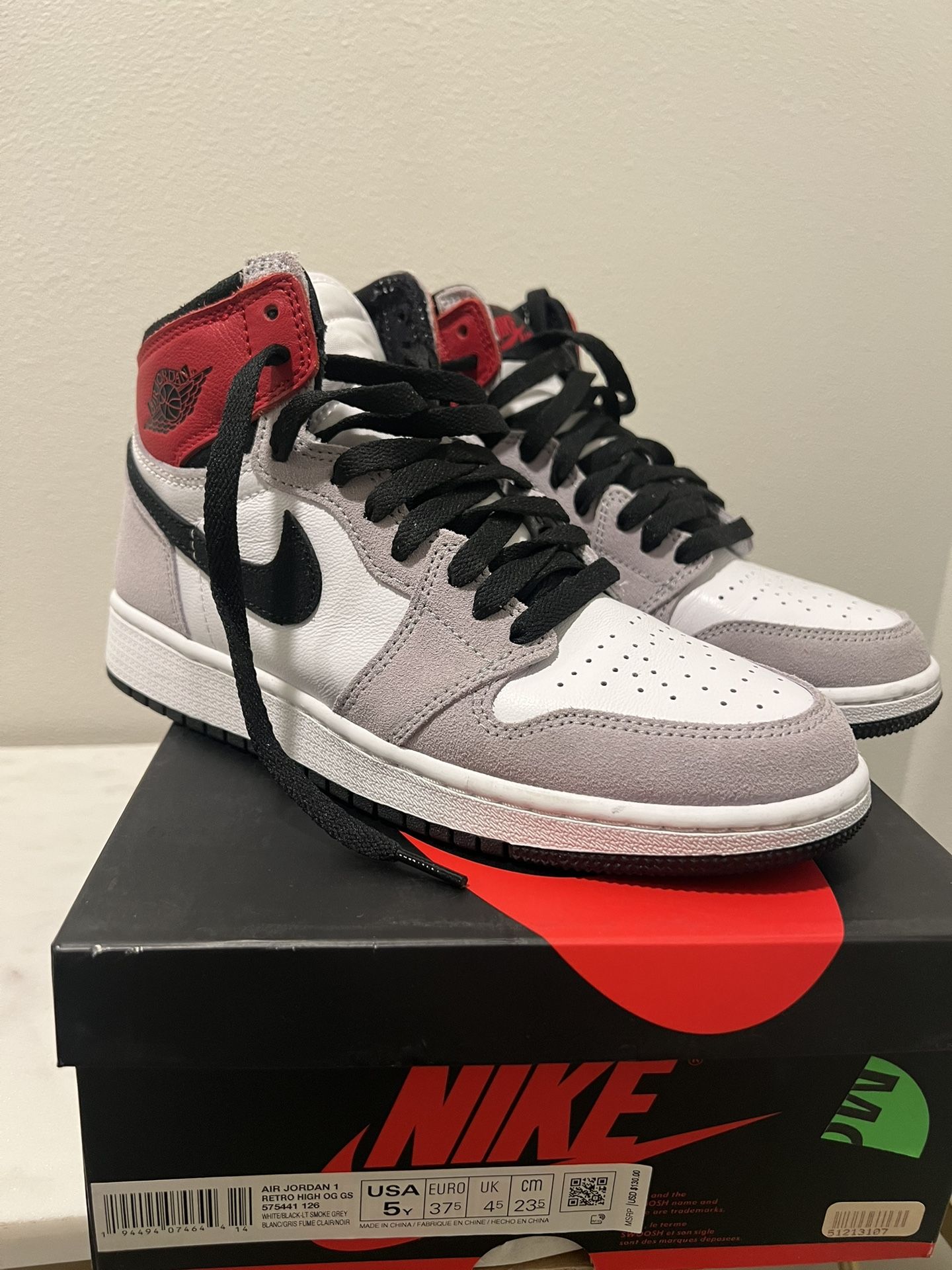 Smoke Grey Air Jordan 1