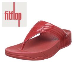 Fitflop Women's Flip Flop Wedge Sandal (6)