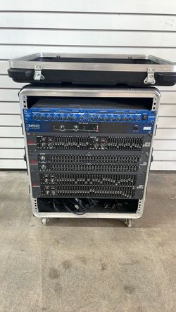 Pro Audio Rack with DBX EQs and BBE Processor