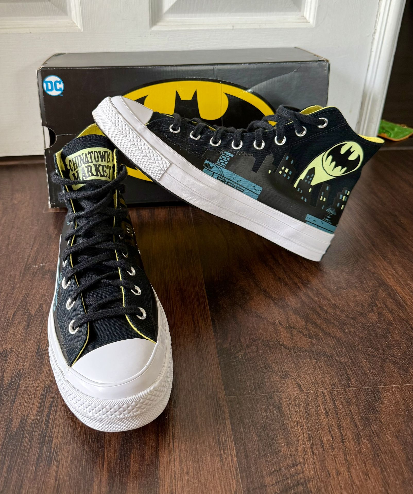 Men’s Shoes -Converse Dc Comics X Chinatown Market X Chuck 70 High Gotham City Glow