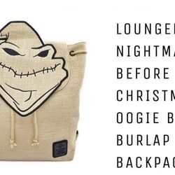 Oogie Boogie Burlap Backpack