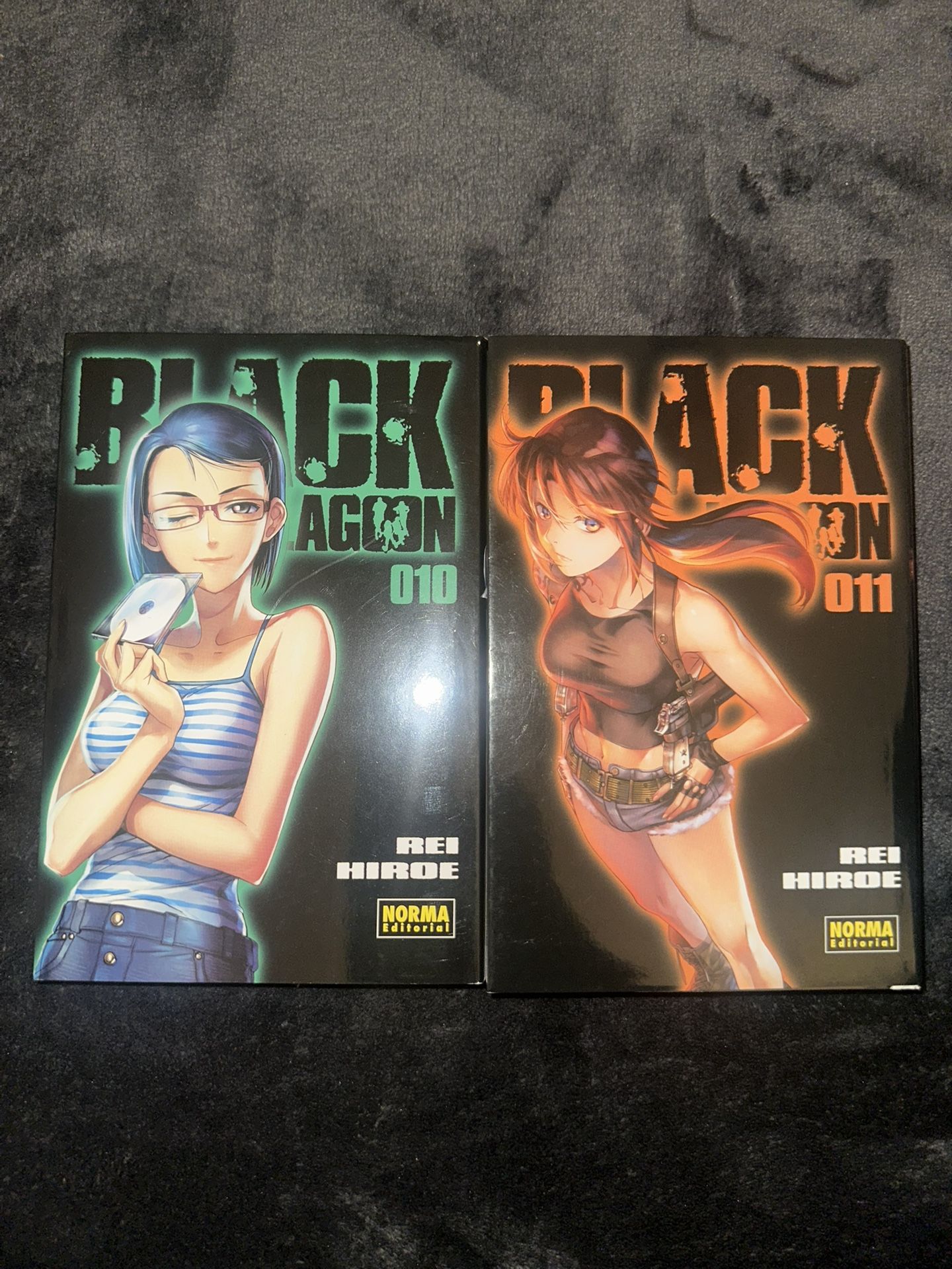 Black Lagoon Manga Set Volumen 10-11 En Español 