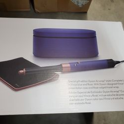 Dyson Airwrap Super Sonic Hair Dryer multi-styler Long Vinca Blue Rose Genuine BRAND NEW
