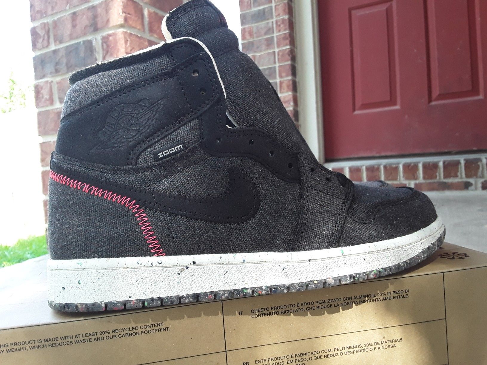 Grey Nike Jordan Air Zoom Space Hippie Nike Air Jordan High Zoom