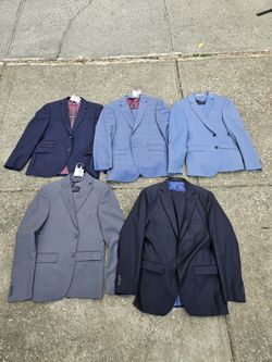 4 Used Suits And Jacket. Size 38 Regular 