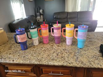 Owala and Stanley cups