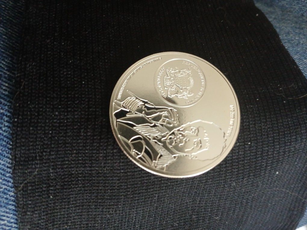SCARFACE 1 OZ 999 SILVER COIN