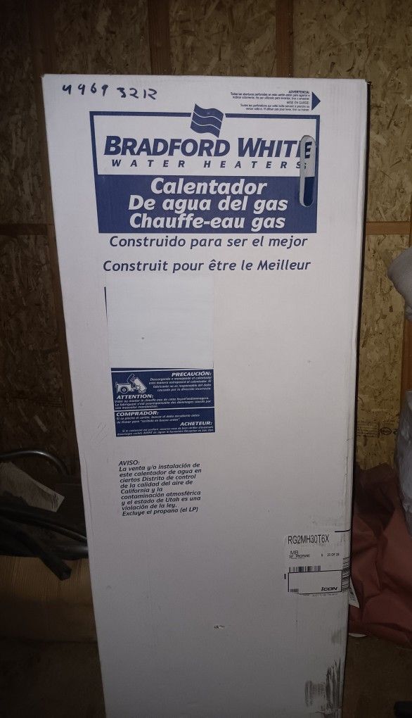 Propane Water Heater
