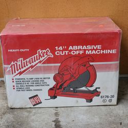 NEW Milwaukee 14" Abrasive Cut-Off Machine 