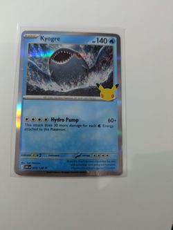 Kyogre 30th Celebration 019/128