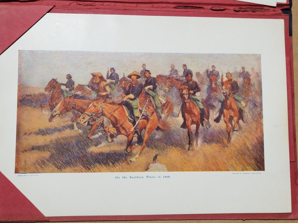 Eight more paintings by Remington
