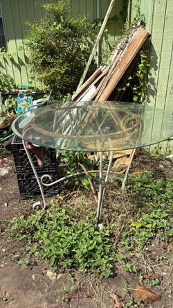Glass table