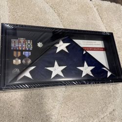 Flag display Case
