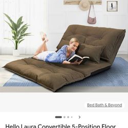 Floor Sofa Chair Brown New In Box X$60