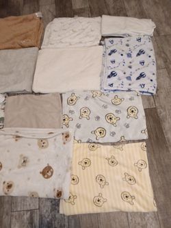 Baby Blankets, towels, and Swaddles