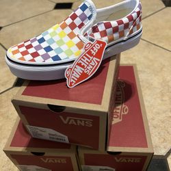 Brand New Kids Size 3 Vans $30!!!