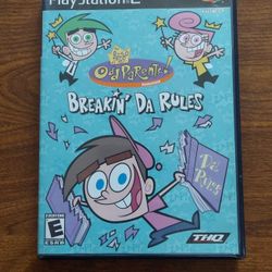 The Fairly Odd Parents Breakin' Da Rules Ps2 Game