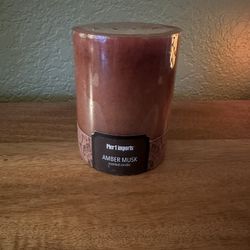 Pier One Pillar Candle New