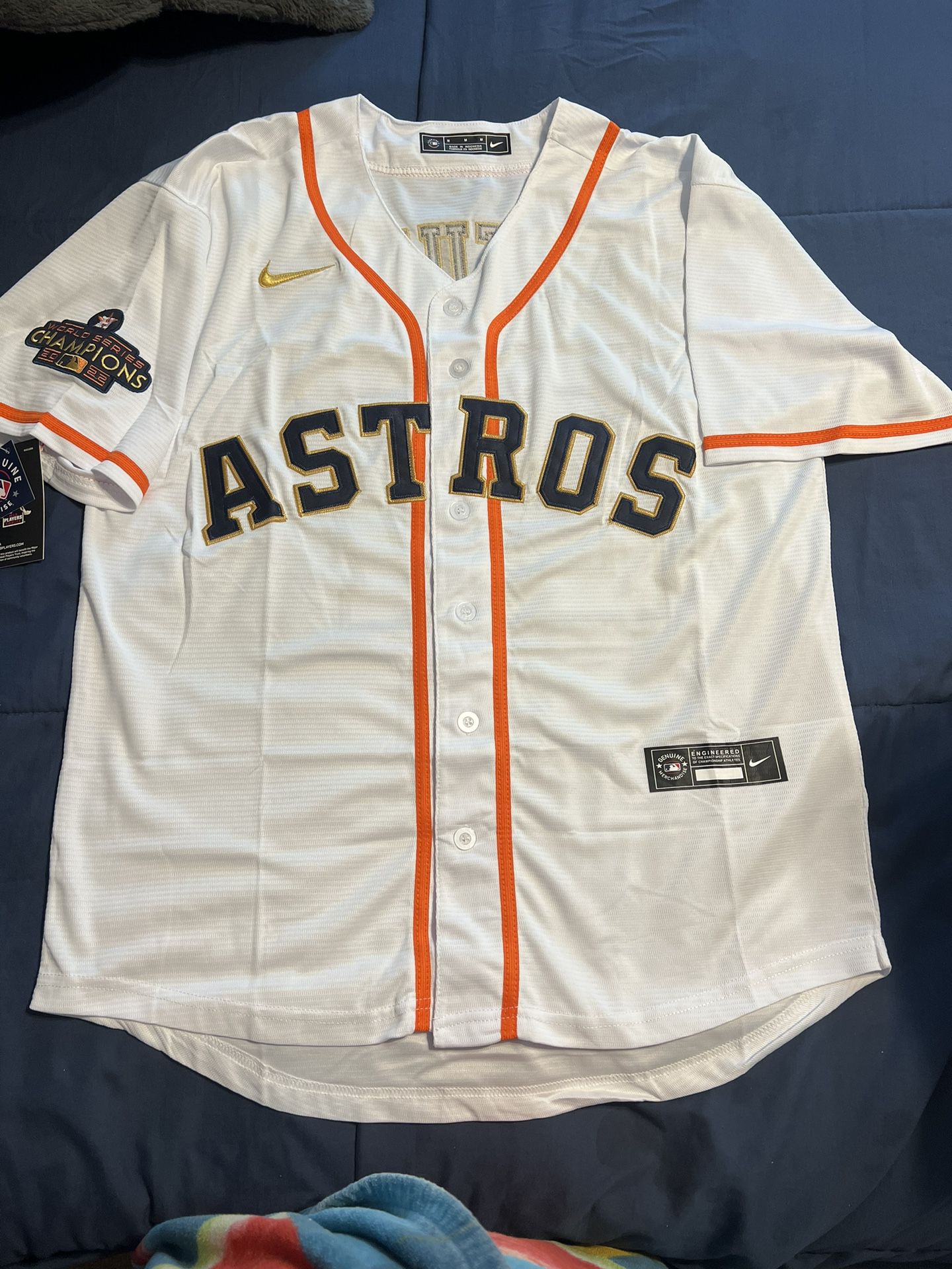 astros gold jersey