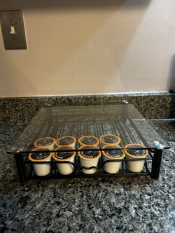 Glass K Cup Holder