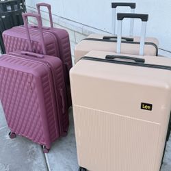 LEVI AND NINE WEST LUGGAGE CASES