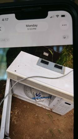 White microwave that works