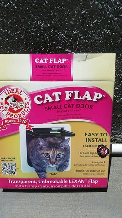 Cat, dog, small pet flap door.