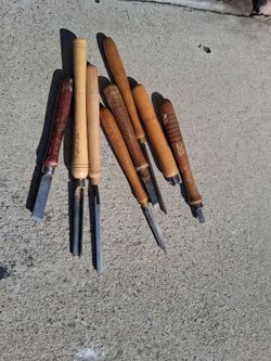 Wood lathe set