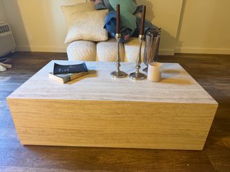 Wood coffe table