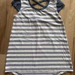 Matilda Jane 435 - Girls Stripe Shirt - Size 8 