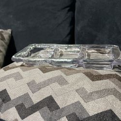 Glass Snack Tray