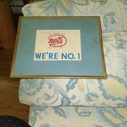The Last ABA Game Nets VS Nuggets Signed By The Whole Team NETS DR J As Well